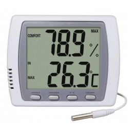 Ancien modèle : Thermomètre & Hygromètre digital pour clayette