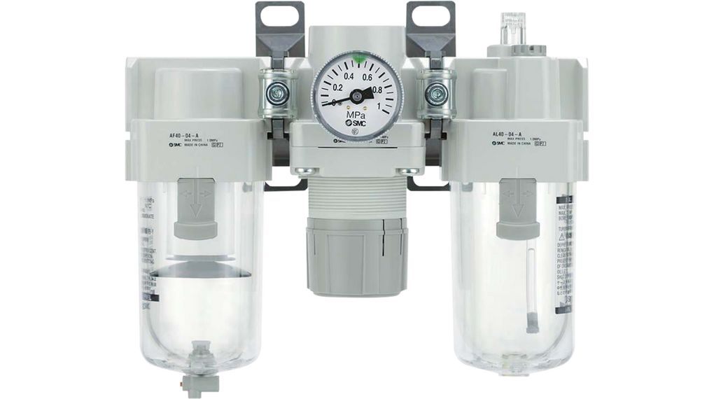 Régulateur de pression avec manomètre et filtre à air 1/4″ – Mastra Pumps